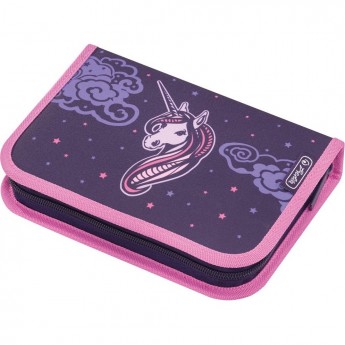 Пенал HERLITZ UNICORN NIGHT 19 предметов
